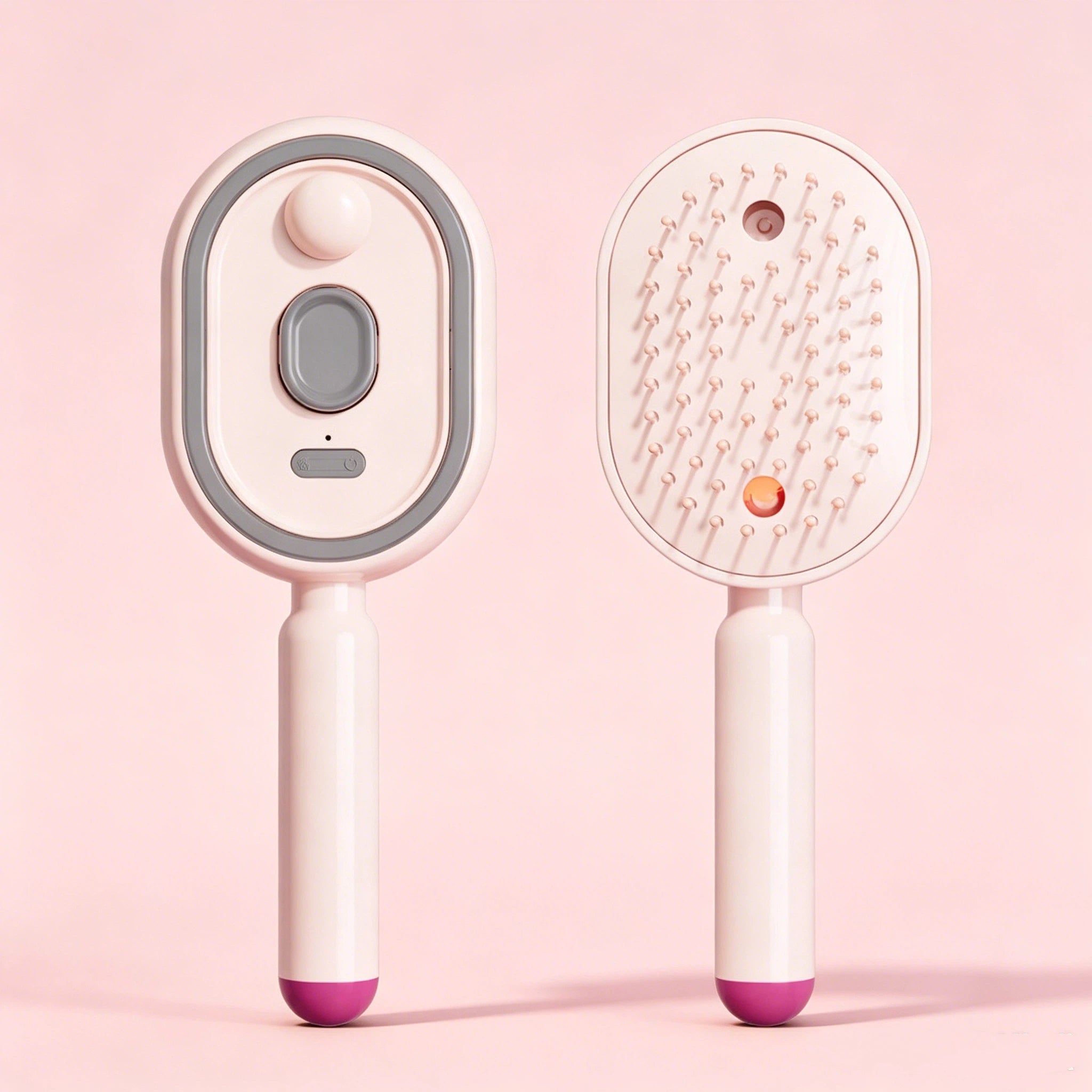 3-in-1 Mist Massage & Self-Cleaning Hair Brush