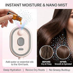 3-in-1 Mist Massage & Self-Cleaning Hair Brush